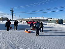 Départ de Cambridge Bay - Iqaluktuuttiaq - Agrandir l'image (fenêtre modale)