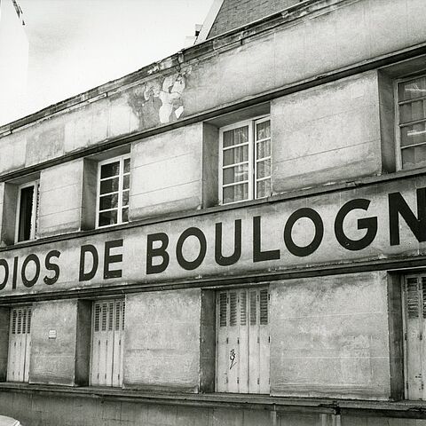 Les studios de Boulogne en 1987 